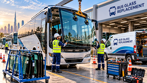 Bus Glass Replacement Costs in Qatar: A Budget and Compliance Guide for Fleet Operators